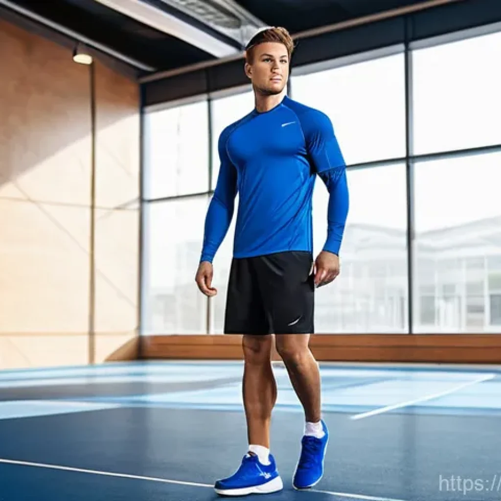 운동복 소재별 땀 흡수 테스트 - **Prompt 1: The Revolution of Smart, Sweat-Wicking Fabrics**
    "A highly dynamic male athlete in h...