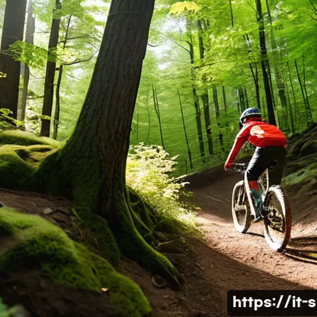 산악자전거 타이어 종류 - **Prompt 1: Diverse Terrain XC Performance**
"A determined cross-country mountain biker, male or...